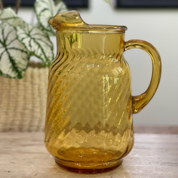 Other - ✨Vintage Amber Pitcher✨
